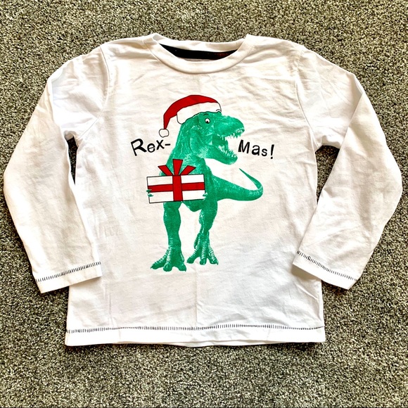 Falls Creek Other - T-Rex Christmas Shirt - 3T